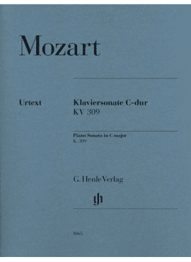 Klaviersonate C-dur KV 309